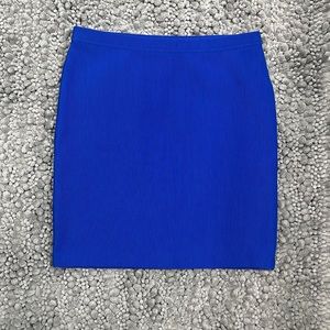 Forever 21 Royal Blue Bodycon Textured Pencil Skirt